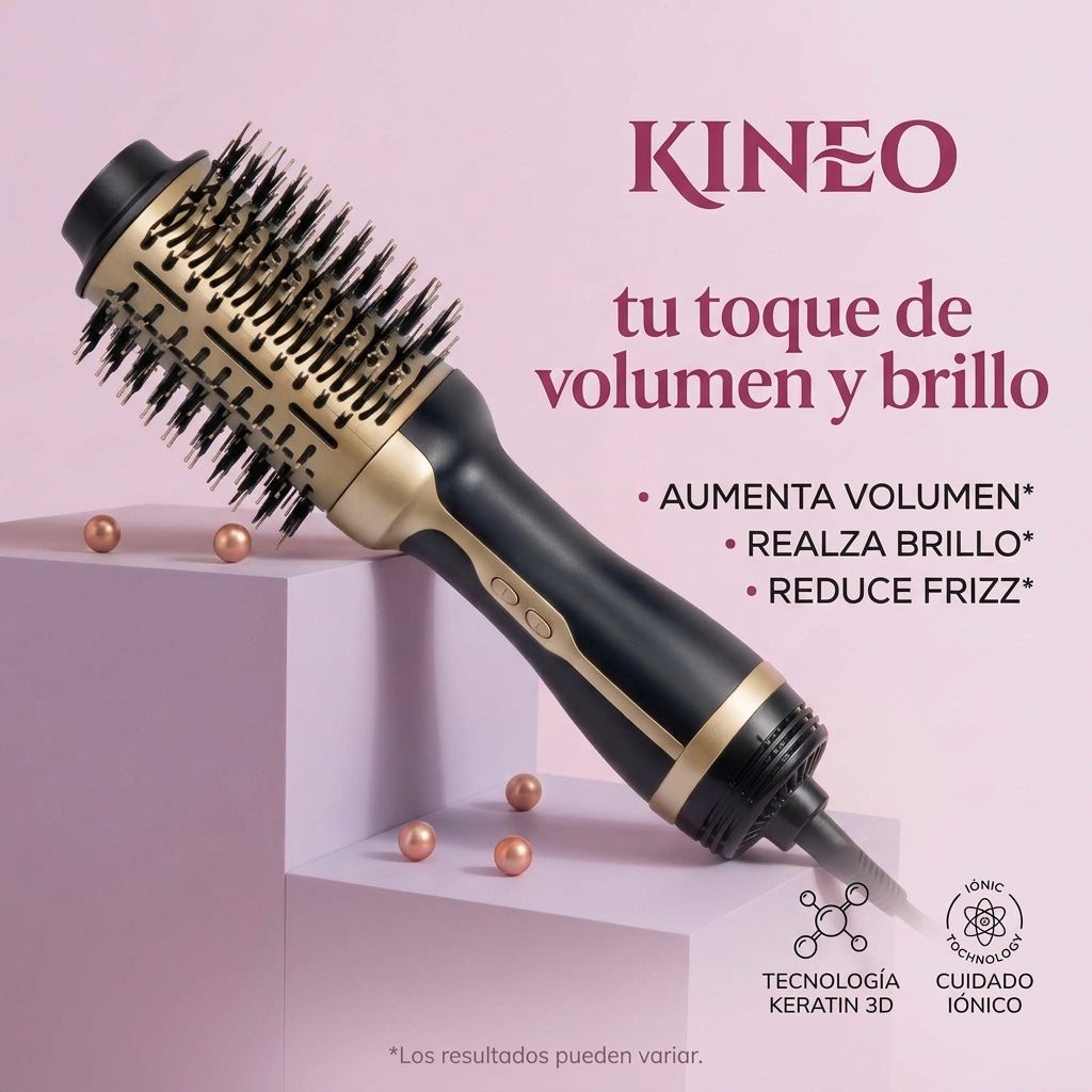 CEPILLO SECADOR KINEO PRO — 2 EN 1